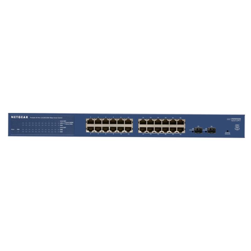 Netgear ProSAFE GS724Tv4 Gestionado L3 Gigabit Ethernet (10/100/1000) Azul - Imagen 1