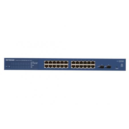 Netgear ProSAFE GS724Tv4 Gestionado L3 Gigabit Ethernet (10/100/1000) Azul - Imagen 1