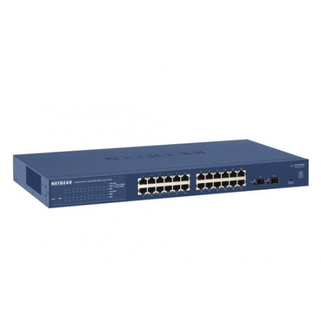 Netgear ProSAFE GS724Tv4 Gestionado L3 Gigabit Ethernet (10/100/1000) Azul - Imagen 3