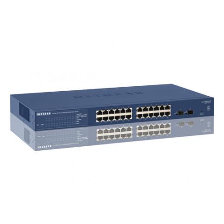 Netgear ProSAFE GS724Tv4 Gestionado L3 Gigabit Ethernet (10/100/1000) Azul - Imagen 6