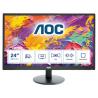AOC M2470SWH LED display 61 cm (24") 1920 x 1080 Pixeles Full HD Negro - Imagen 1