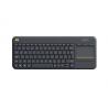Logitech K400 Plus teclado RF inalámbrico QWERTZ Suizo Negro - Imagen 2