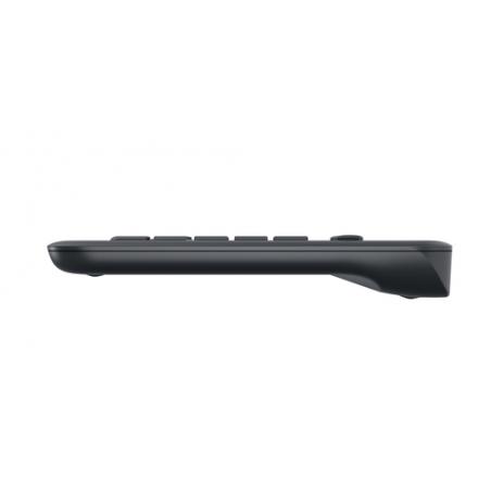 Logitech K400 Plus teclado RF inalámbrico QWERTZ Suizo Negro - Imagen 3