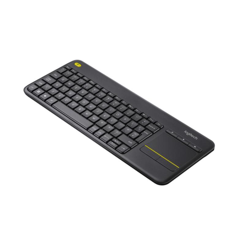 Logitech K400 Plus teclado RF inalámbrico QWERTZ Suizo Negro - Imagen 4