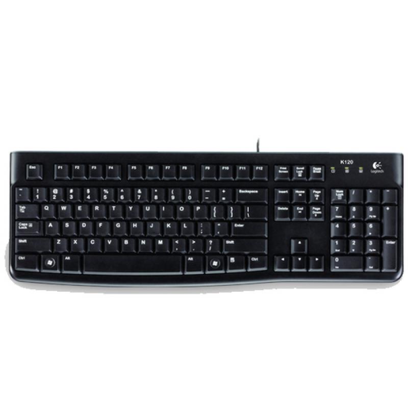 Logitech K120 teclado USB QWERTZ Húngaro Negro - Imagen 1