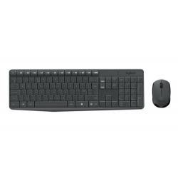 Logitech MK235 teclado RF inalámbrico QWERTY Italiano Negro - Imagen 1