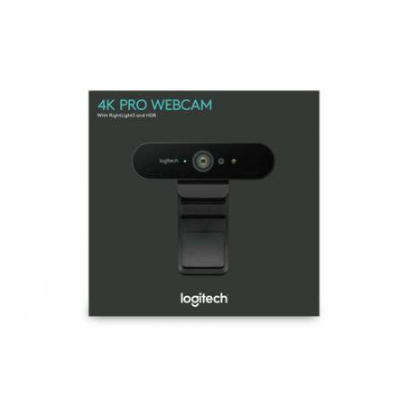 Logitech BRIO cámara web 4096 x 2160 Pixeles USB 3.2 Gen 1 (3.1 Gen 1) Negro - Imagen 8