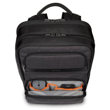 Targus CitySmart maletines para portátil 39,6 cm (15.6") Funda tipo mochila Negro, Gris - Imagen 3