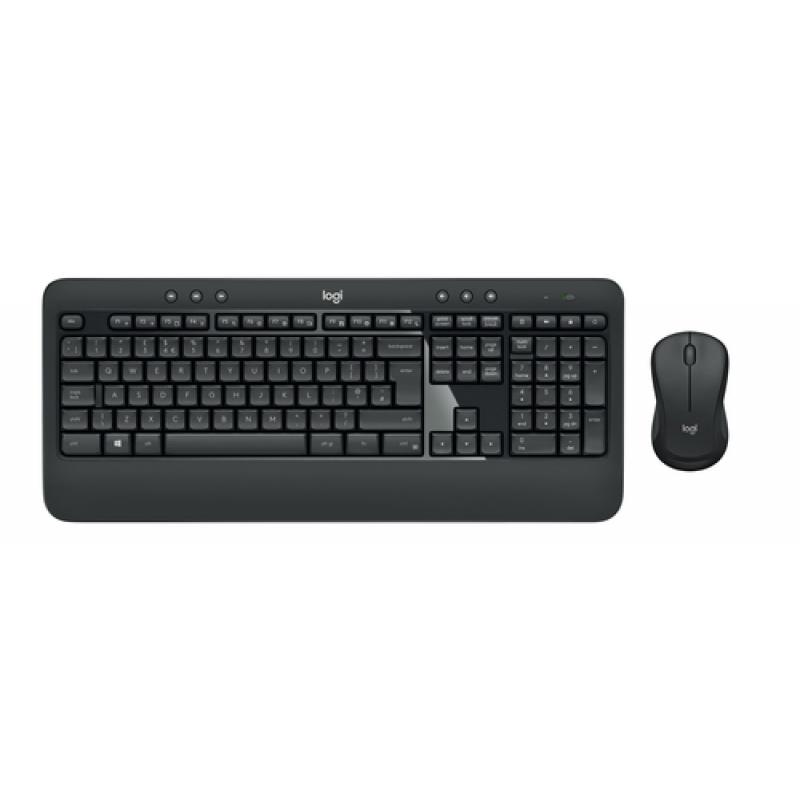 Logitech MK540 Advanced teclado RF inalámbrico QWERTZ Alemán Negro, Blanco - Imagen 1