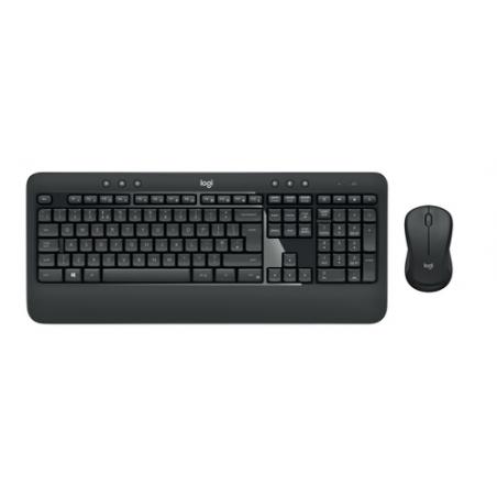 Logitech MK540 Advanced teclado RF inalámbrico QWERTZ Alemán Negro, Blanco - Imagen 1