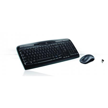 Logitech MK330 teclado RF inalámbrico Ruso Negro - Imagen 3