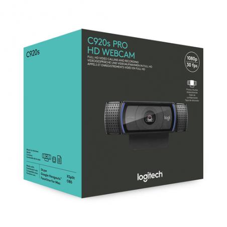 Logitech C920s cámara web 1920 x 1080 Pixeles Negro - Imagen 9