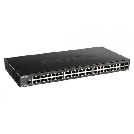 D-Link DGS-1250-52X switch Gestionado L3 Gigabit Ethernet (10/100/1000) Negro - Imagen 2