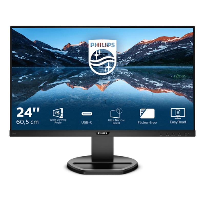 Philips B Line 243B9/00 pantalla para PC 60,5 cm (23.8") 1920 x 1080 Pixeles Full HD LED Negro - Imagen 1