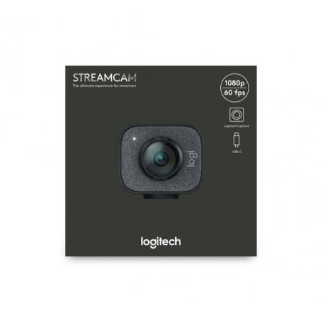 Logitech StreamCam cámara web 1920 x 1080 Pixeles USB 3.2 Gen 1 (3.1 Gen 1) Negro - Imagen 20