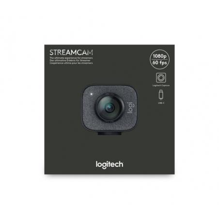 Logitech StreamCam cámara web 1920 x 1080 Pixeles USB 3.2 Gen 1 (3.1 Gen 1) Negro - Imagen 22