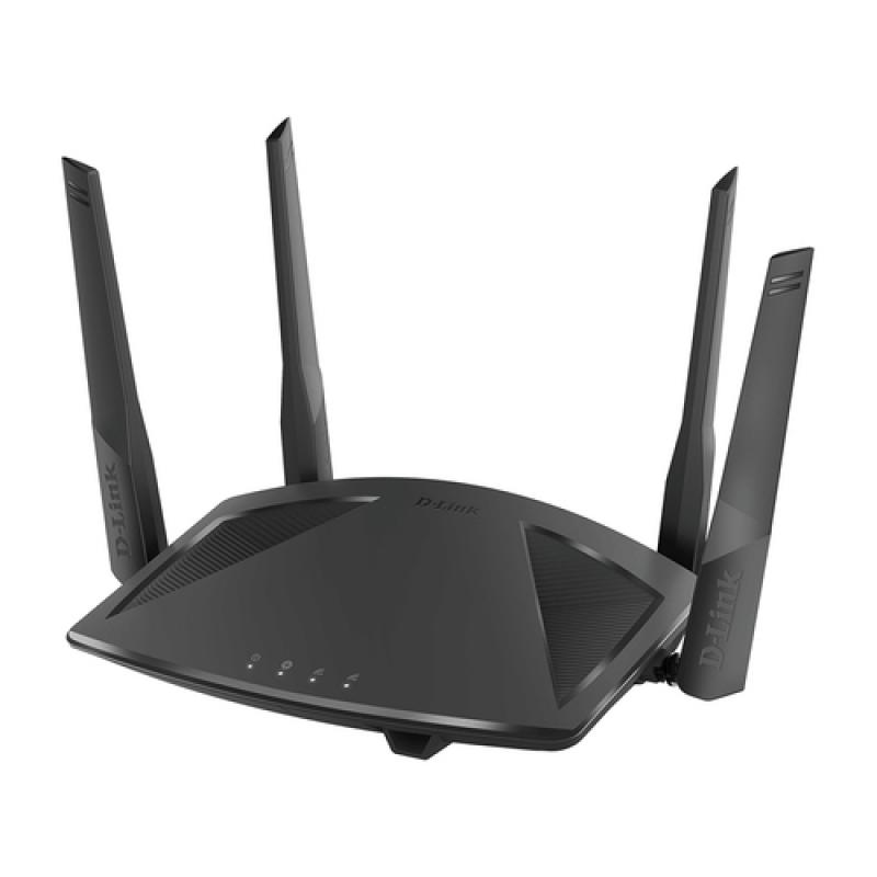 D-Link DIR-X1860 router inalámbrico Gigabit Ethernet Doble banda (2,4 GHz / 5 GHz) Negro - Imagen 2