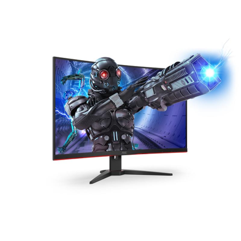 AOC G2 C32G2ZE/BK pantalla para PC 80 cm (31.5") 1920 x 1080 Pixeles Full HD LED Negro - Imagen 2