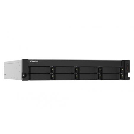 QNAP TS-832PXU-RP NAS Bastidor (2U) Ethernet Negro AL324 - Imagen 2