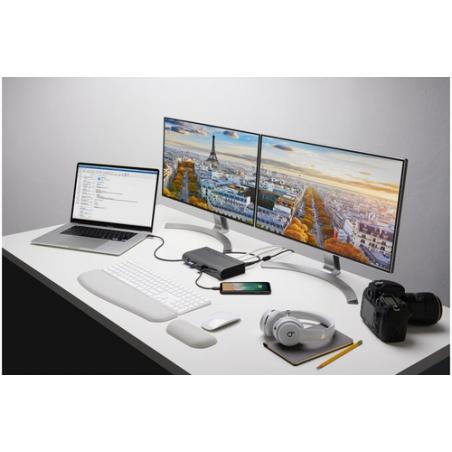 Kensington Replicador de puertos híbrido 4K dual Thunderbolt™ 3 y USB-C SD5600T con 100 W de PD: Win/Mac - Imagen 12