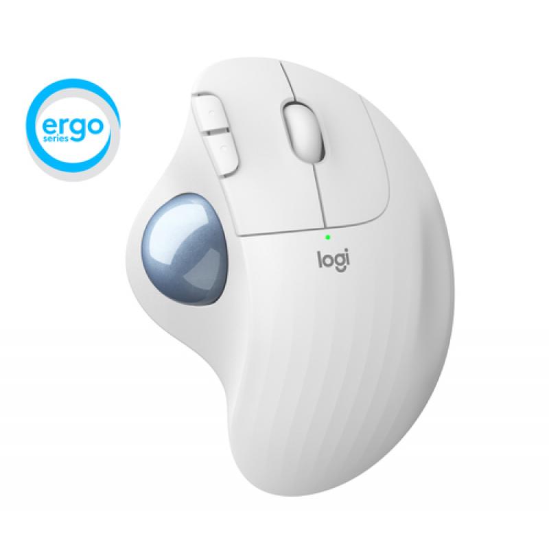 Logitech Ergo M575 ratón mano derecha RF inalámbrica + Bluetooth Trackball 2000 DPI - Imagen 2