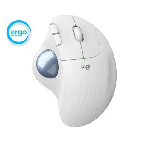 Logitech Ergo M575 ratón mano derecha RF inalámbrica + Bluetooth Trackball 2000 DPI - Imagen 2