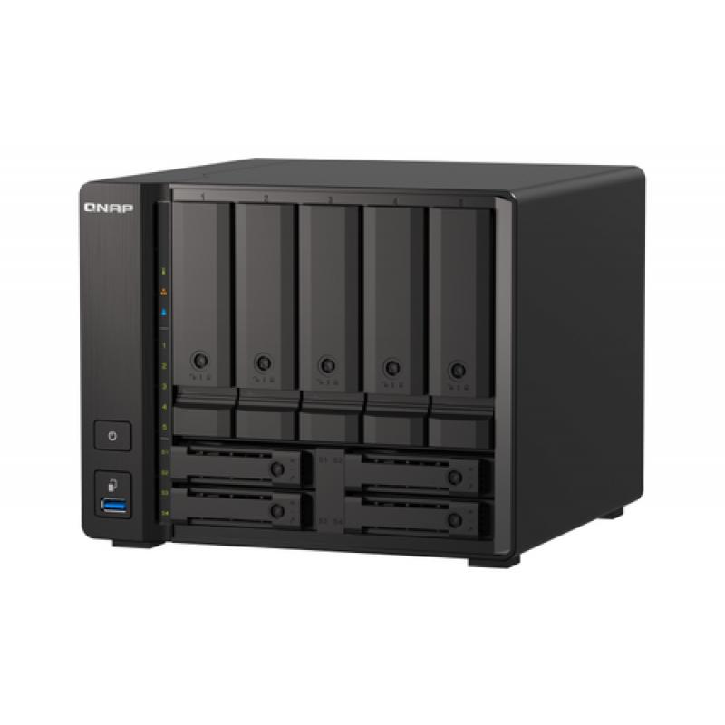 QNAP TS-H973AX-8G servidor de almacenamiento NAS Torre Ethernet Negro V1500B - Imagen 2