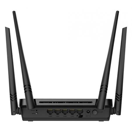 D-Link DIR-842V2 router inalámbrico Gigabit Ethernet Doble banda (2,4 GHz / 5 GHz) Negro - Imagen 3