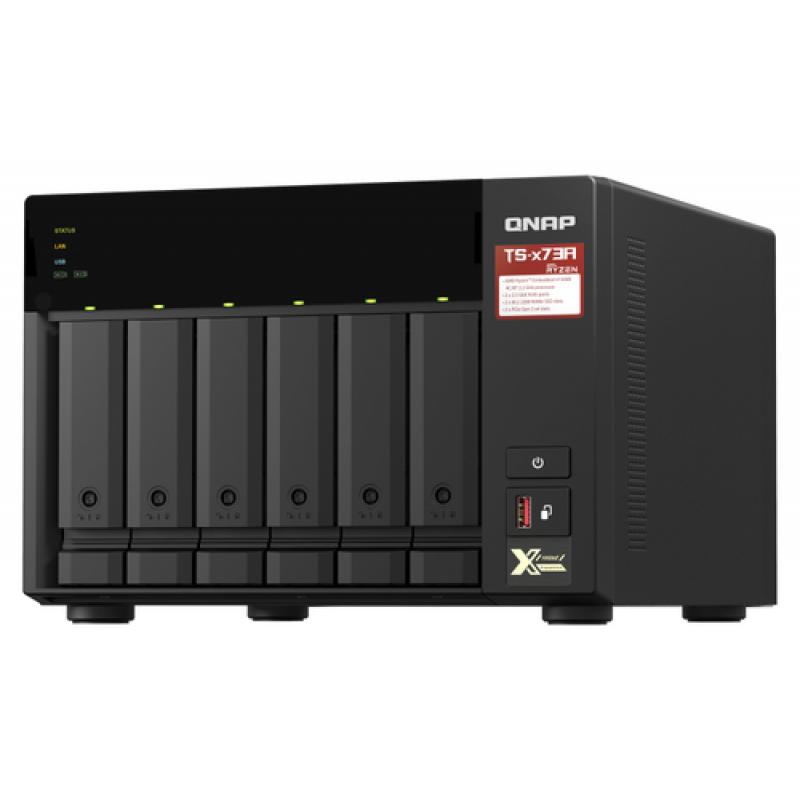 QNAP TS-673A-8G servidor de almacenamiento NAS Torre Ethernet Negro V1500B - Imagen 3