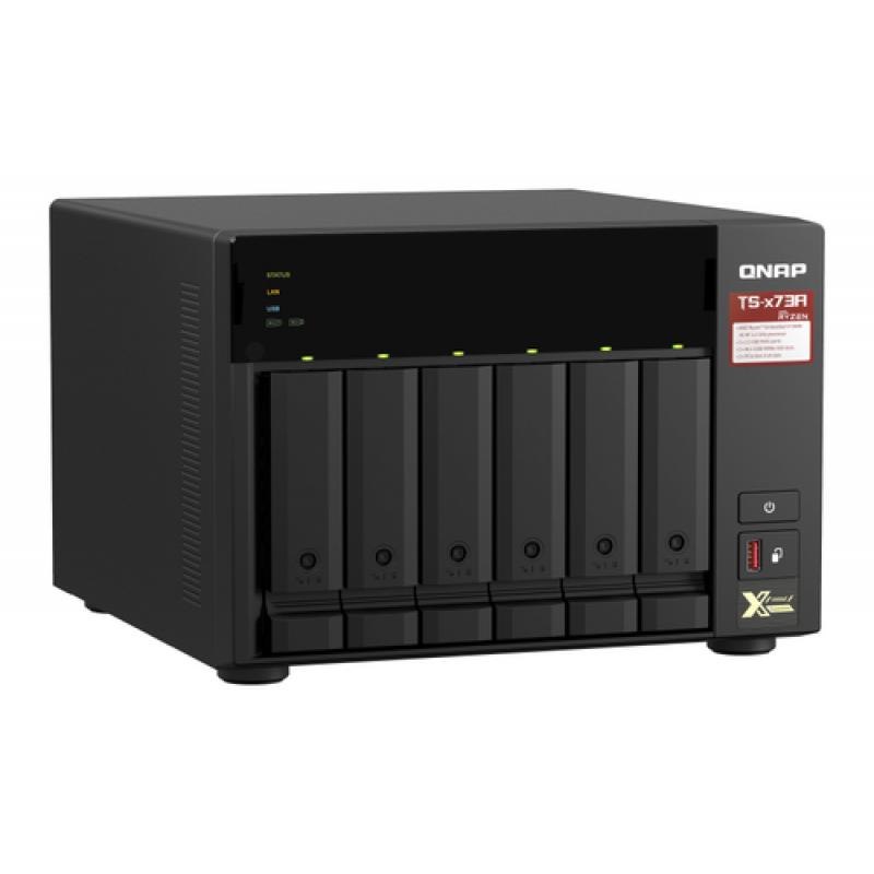 QNAP TS-673A-8G servidor de almacenamiento NAS Torre Ethernet Negro V1500B - Imagen 4