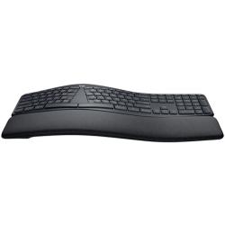 Logitech Ergo K860 teclado RF Wireless + Bluetooth Español Negro - Imagen 1