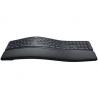 Logitech Ergo K860 teclado RF Wireless + Bluetooth Español Negro - Imagen 1