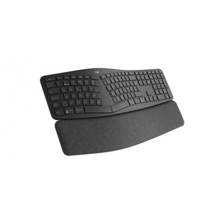 Logitech Ergo K860 teclado RF Wireless + Bluetooth Español Negro - Imagen 5