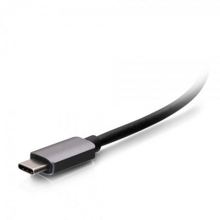 C2G Mini base USB-C 4 en 1 con alimentación HDMI, USB-A, Ethernet y USB-C de hasta 100 W - 4K 30 Hz - Imagen 5