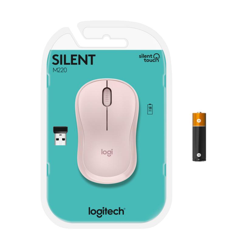 Logitech M220 Silent ratón Ambidextro RF inalámbrico Óptico 1000 DPI - Imagen 2
