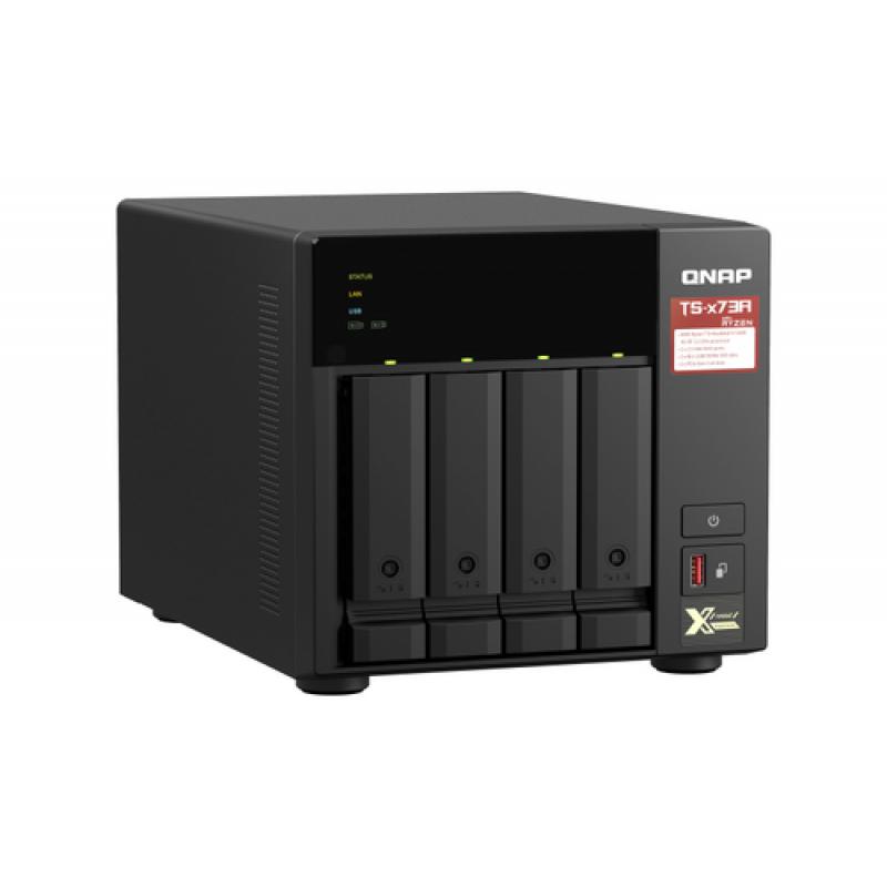 QNAP TS-473A NAS Torre Ethernet Negro V1500B - Imagen 4