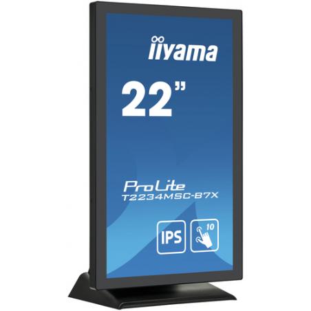 iiyama ProLite T2234MSC-B7X monitor pantalla táctil 54,6 cm (21.5") 1920 x 1080 Pixeles Multi-touch Negro - Imagen 4