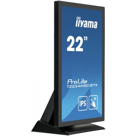 iiyama ProLite T2234MSC-B7X monitor pantalla táctil 54,6 cm (21.5") 1920 x 1080 Pixeles Multi-touch Negro - Imagen 5