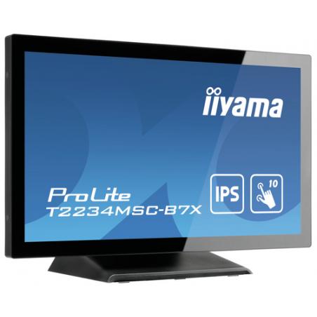 iiyama ProLite T2234MSC-B7X monitor pantalla táctil 54,6 cm (21.5") 1920 x 1080 Pixeles Multi-touch Negro - Imagen 8