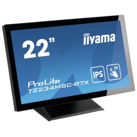 iiyama ProLite T2234MSC-B7X monitor pantalla táctil 54,6 cm (21.5") 1920 x 1080 Pixeles Multi-touch Negro - Imagen 9