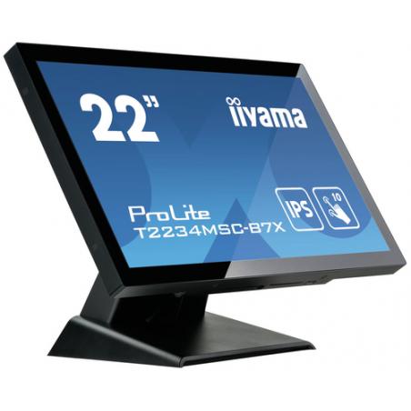 iiyama ProLite T2234MSC-B7X monitor pantalla táctil 54,6 cm (21.5") 1920 x 1080 Pixeles Multi-touch Negro - Imagen 11