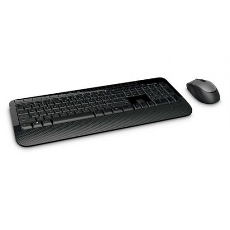 Microsoft M7J-00007 teclado RF inalámbrico AZERTY Portugués Negro - Imagen 1