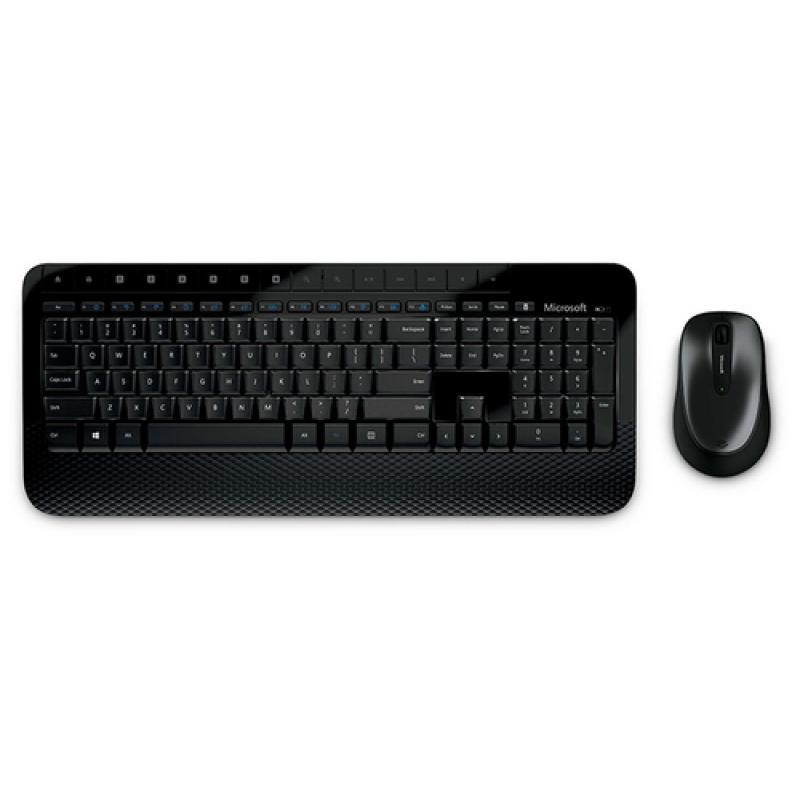 Microsoft M7J-00007 teclado RF inalámbrico AZERTY Portugués Negro - Imagen 2