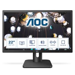 AOC E1 22E1D pantalla para PC 54,6 cm (21.5") 1920 x 1080 Pixeles Full HD LED Negro - Imagen 1