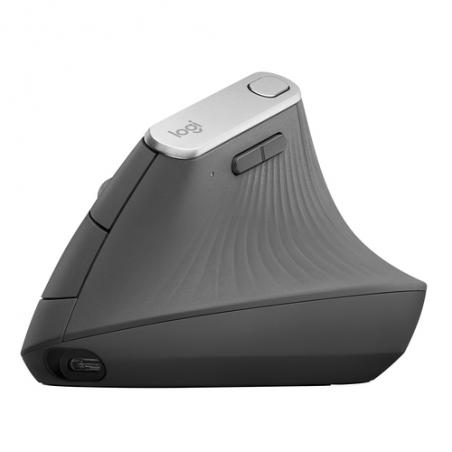 Logitech MX Vertical ratón mano derecha RF inalámbrica + Bluetooth Óptico 4000 DPI - Imagen 5