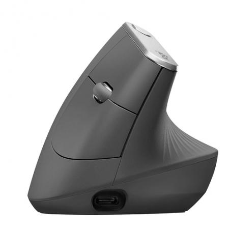 Logitech MX Vertical ratón mano derecha RF inalámbrica + Bluetooth Óptico 4000 DPI - Imagen 6