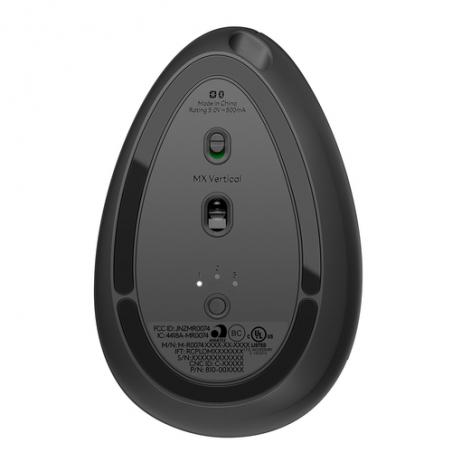 Logitech MX Vertical ratón mano derecha RF inalámbrica + Bluetooth Óptico 4000 DPI - Imagen 7