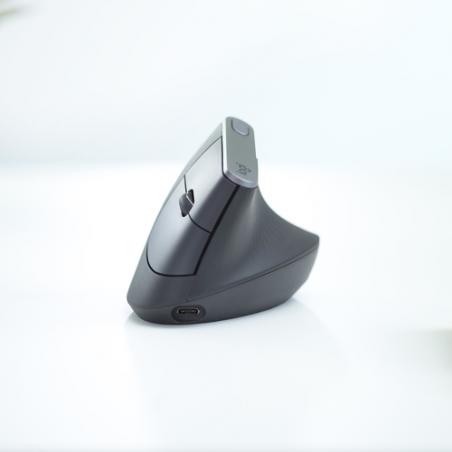 Logitech MX Vertical ratón mano derecha RF inalámbrica + Bluetooth Óptico 4000 DPI - Imagen 13