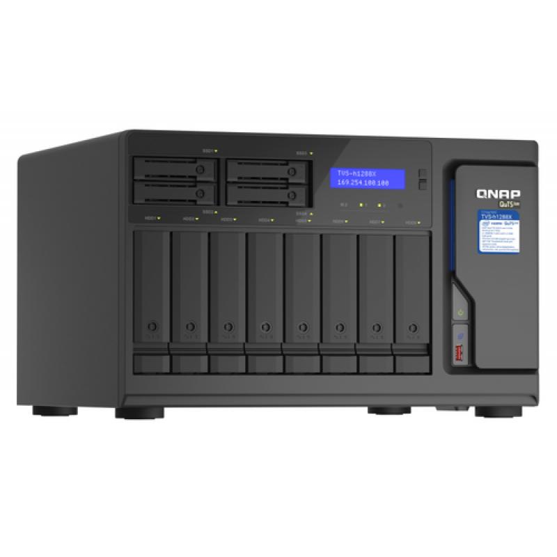 QNAP TVS-h1288X NAS Torre Ethernet Negro - Imagen 2