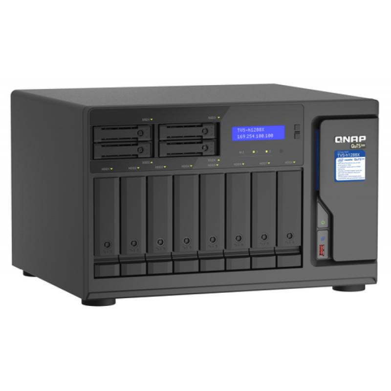 QNAP TVS-h1288X NAS Torre Ethernet Negro - Imagen 4